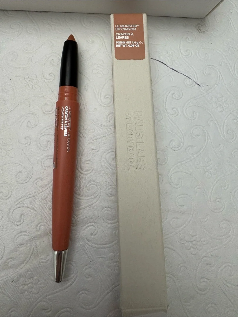 Haus Labs Le Monster Lip Crayon in Warm Nude